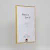 Effect plastic frame Art gold 10x15 cm clear glass