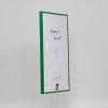 Effect plastic frame Art green 10x15 cm clear glass