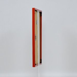 Effect plastic frame Art red 18x24 cm clear glass