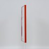 Effect plastic frame Art red 18x24 cm clear glass