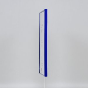 Effect plastic frame Art blue 18x24 cm clear glass