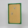 Effect plastic frame Art green 18x24 cm clear glass