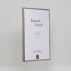 Effect plastic frame Art platinum 18x27 cm clear glass