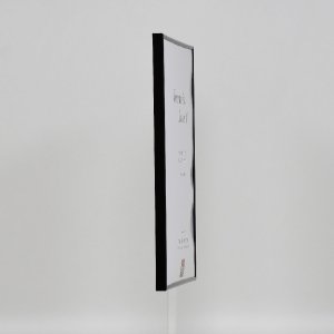 Effect plastic frame Art black 18x32 cm clear glass