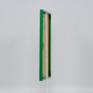 Effect plastic frame Art green 20x25 cm clear glass