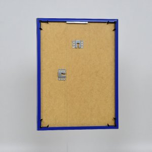 Effect plastic frame Art blue 20x28 cm clear glass