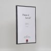 Effect plastic frame Art anthracite 23x70 cm clear glass