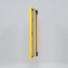 Effect plastic frame Art yellow 23x70 cm clear glass