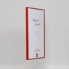 Effect plastic frame Art red 25x50 cm clear glass