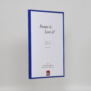 Effect plastic frame Art blue 30x45 cm clear glass