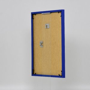 Effect plastic frame Art blue 35x100 cm clear glass