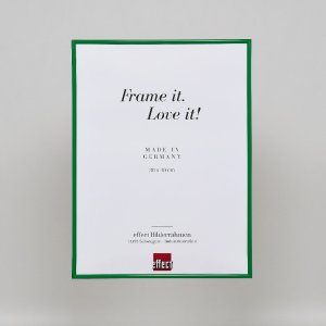 Effect plastic frame Art green 59.4x84.1 cm clear glass