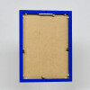 Effect aluminium frame 18x27 cm blue clear glass MDF back panel portrait landscape format