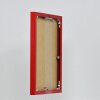 Effect aluminium picture frame Quadro 23x70 cm red clear glass MDF back panel