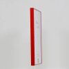 Effect aluminium picture frame Quadro 23x70 cm red clear glass MDF back panel