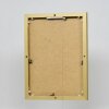 Effect aluminium picture frame Quadro Gold 23x70 cm clear glass MDF back panel