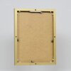 Effect aluminium picture frame Quadro Gold 23x70 cm clear glass MDF back panel