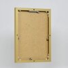 Effect aluminium picture frame Quadro Gold 23x70 cm clear glass MDF back panel