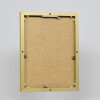 Effect aluminium picture frame Quadro 25x70 cm gold clear glass MDF back panel