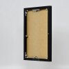 Effect aluminium picture frame Quadro 30x30 cm black clear glass