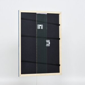 Effect Wooden Frame Profile 32 grey-blue 40x40 cm Normal Glass