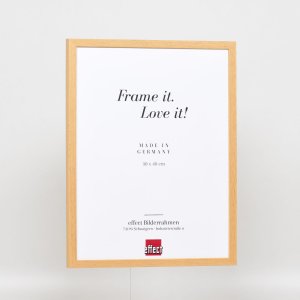 Effect wooden frame profile 35 oak 7x10 cm normal glass