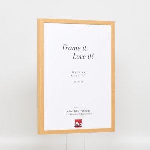 Effect wooden frame profile 35 oak 7x10 cm normal glass