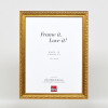 Effect Wooden Baroque Frame Profile 37 antique gold 7x10 cm normal glass