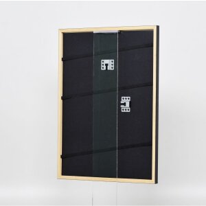 Effect Solid Wood Picture Frame Profile 39 black 9x13 cm Normal Glass