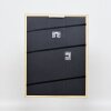 Effect Solid Wood Picture Frame Profile 39 black 10x10 cm Normal Glass