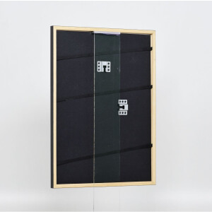 Effect Solid Wood Picture Frame Profile 39 black 10x15 cm Normal Glass