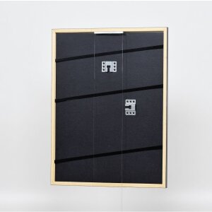 Effect Solid Wood Picture Frame Profile 39 black 18x24 cm Normal Glass