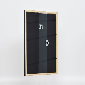 Effect Solid Wood Picture Frame Profile 39 black 18x32 cm Normal Glass