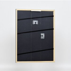 Effect Solid Wood Picture Frame Profile 39 black 20x30 cm Normal Glass