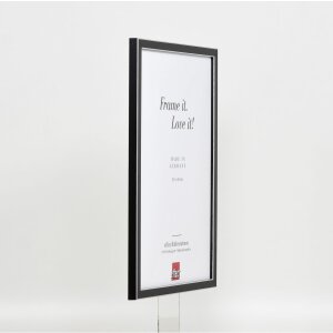 Effect Solid Wood Picture Frame Profile 39 black 24x30 cm Normal Glass