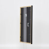 Effect Solid Wood Picture Frame Profile 39 black 25x60 cm Normal Glass