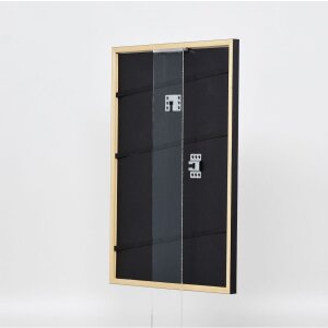 Effect Solid Wood Picture Frame Profile 39 black 40x60 cm Normal Glass