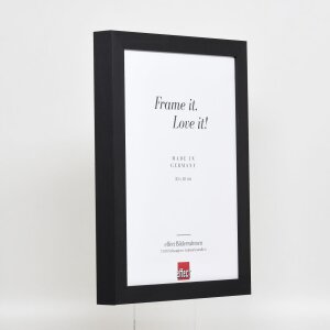 Effect Wooden Picture Frame Profile 55 black 7x10 cm Normal Glass