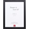 Effect Wooden Picture Frame Profile 55 black 18x32 cm Normal Glass