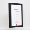 Effect Wooden Picture Frame Profile 55 black 18x32 cm Normal Glass