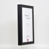 Effect Wooden Picture Frame Profile 55 black 20x25 cm Normal Glass