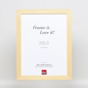 Effect Wooden Picture Frame Profile 55 nature 27x48 cm normal glass