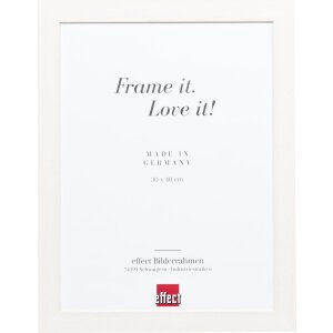 Effect Wooden Picture Frame Profile 55 white 35x50 cm...