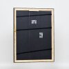 Effect wooden picture frame profile 85 black 13x13 cm normal glass