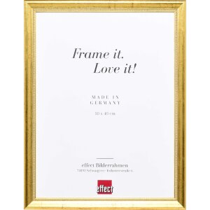 Effect wooden picture frame profile 85 gold 18x24 cm...