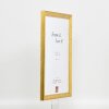 Effect wooden picture frame Profile 85 Gold 30x30 cm normal glass