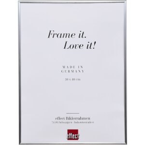 Effect plastic frame Art silver 10x15 cm anti-reflective...