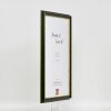 Effect wooden frame profile 21 green 25x50 cm anti-reflective glass