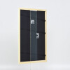 Effect wooden frame Profile 32 green 13x13 cm anti-reflective glass