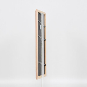 Effect wooden frame profile 32 light brown 40x50 cm anti-reflex glass